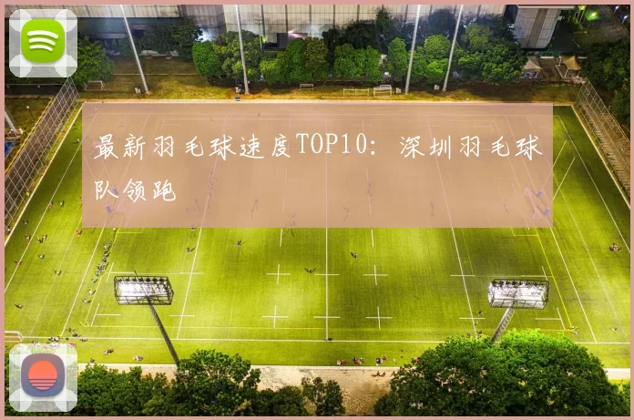 最新羽毛球速度TOP10：深圳羽毛球队领跑